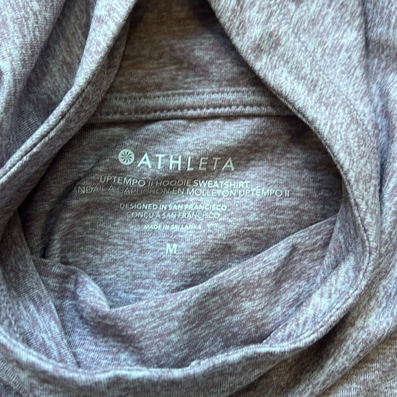 Athleta Uptempo medium pink sweatshirt - Picture 2 of 4